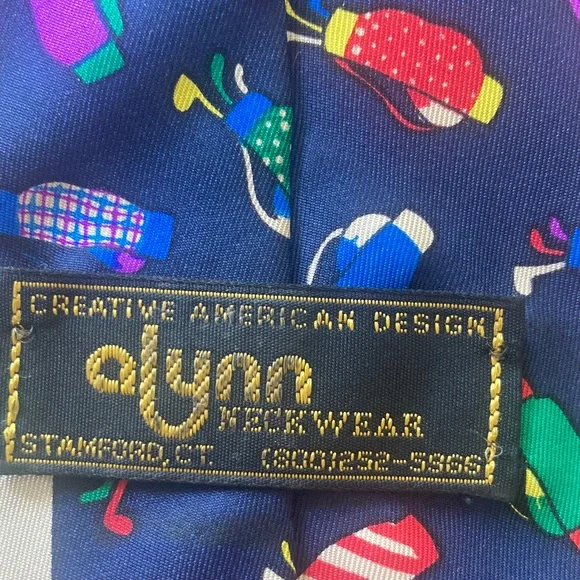 Alynn Vintage Golf Club Men's Tie - Picture 2 of 5